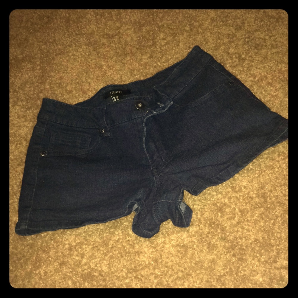 Denim Booty Shorts